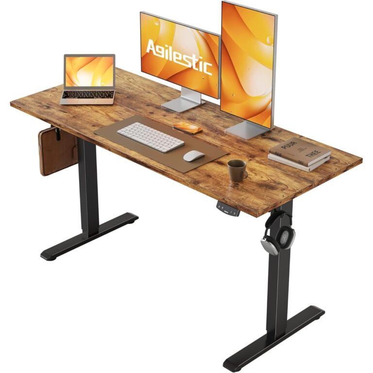 Agilestic Electric Standing Desk for Work Office Home Home Lator