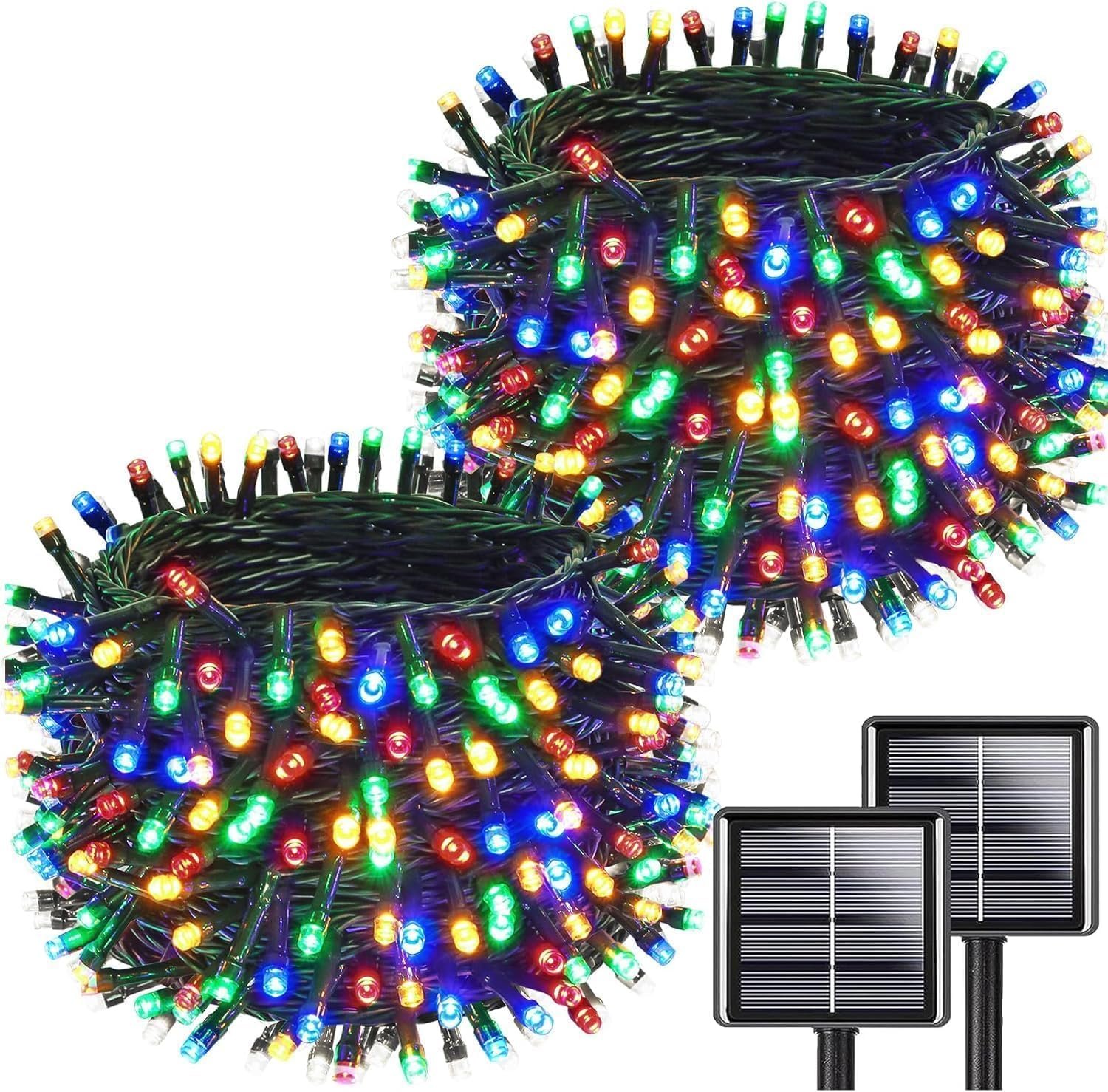 Solar Christmas String Lights