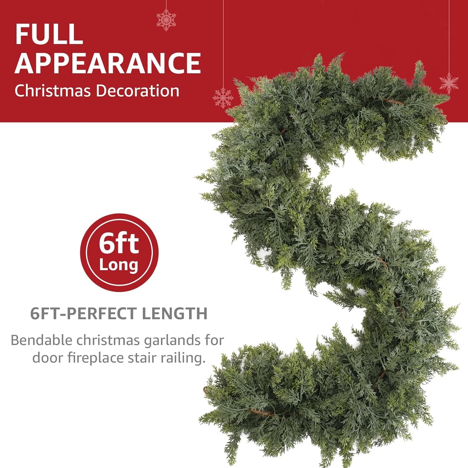 Christmas wreath with lights