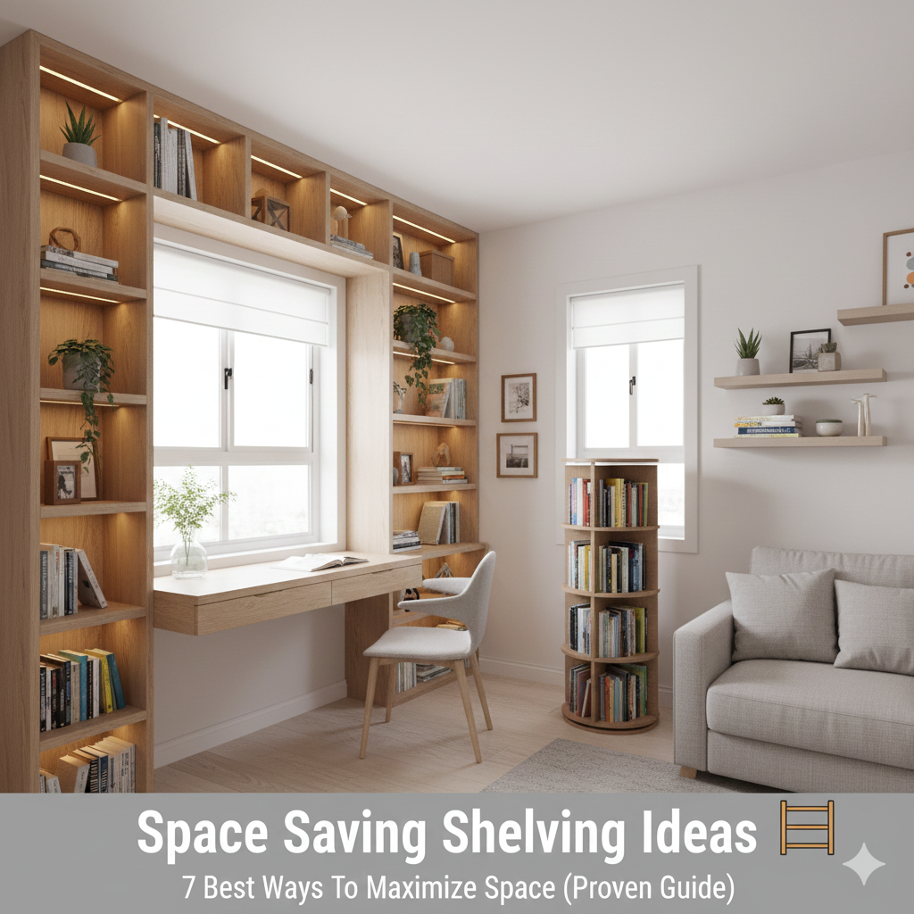 Saving Shelving Ideas
