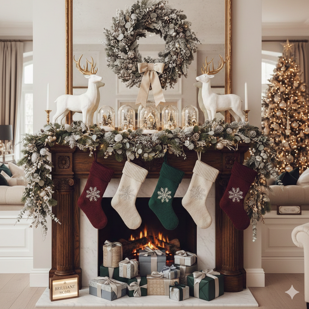 Christmas Mantel