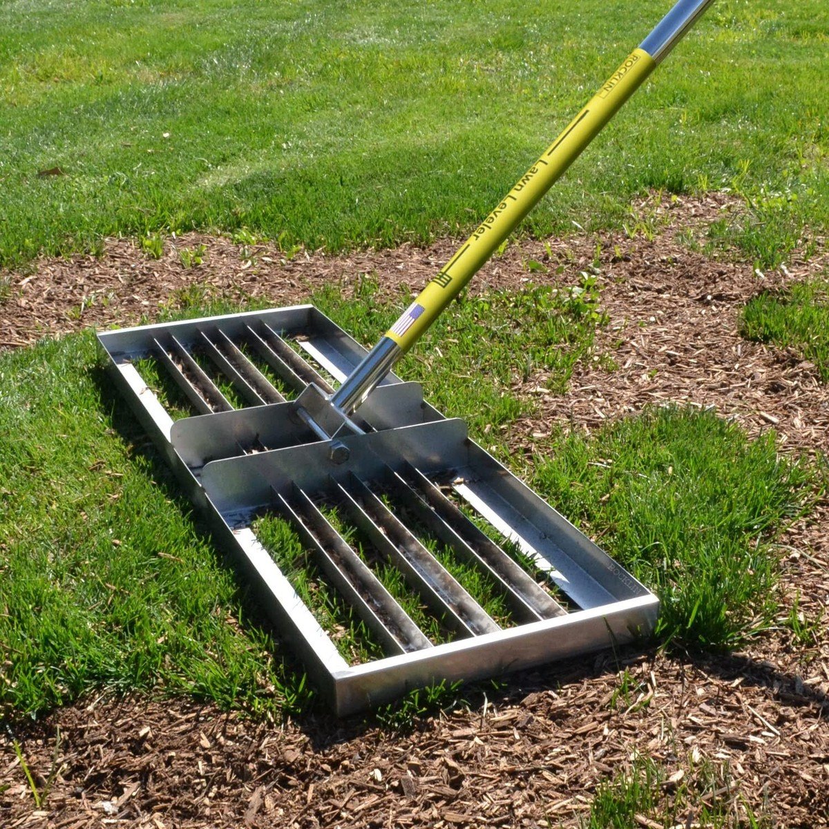 lawn leveling rake