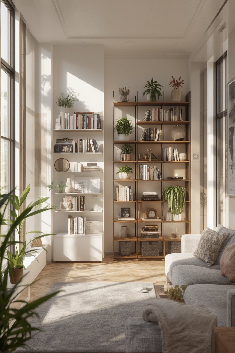 space saving shelving ideas - Illustration 1