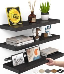 floating shelves