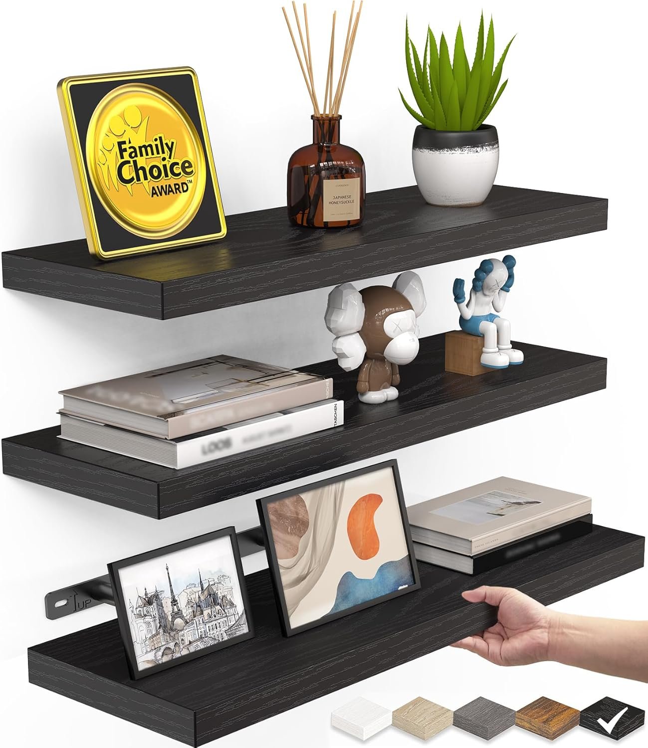 floating shelves