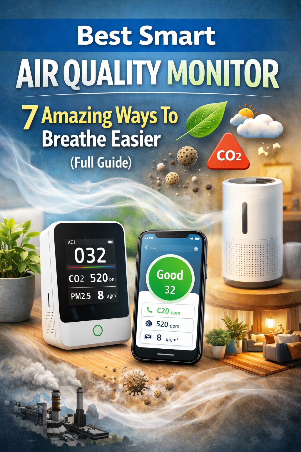 smart air quality monitor