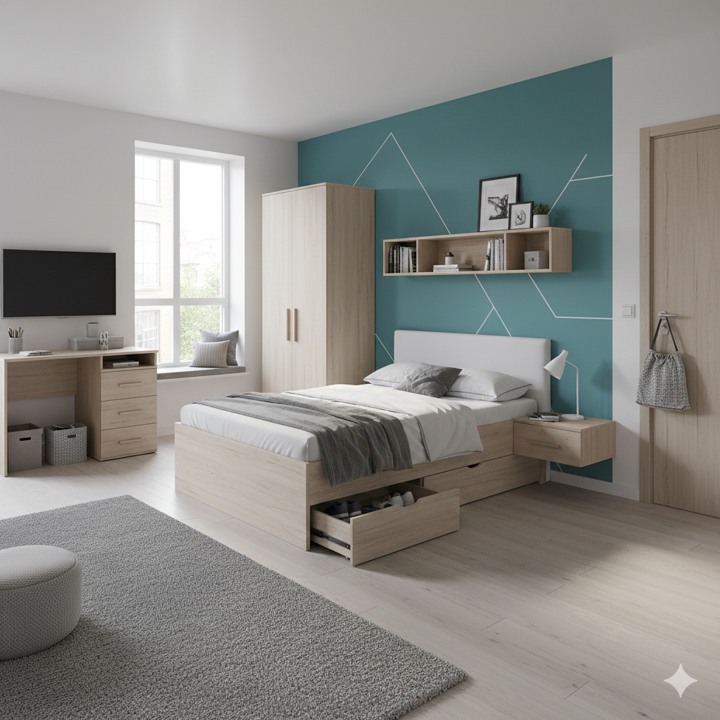 4-Piece Bedroom Furniture Sets in the UK: The Best Ways to Make the Most of Space (Full Guide) 1 4 piece bedroom furniture sets UK