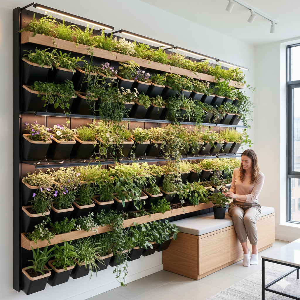 indoor vertical garden