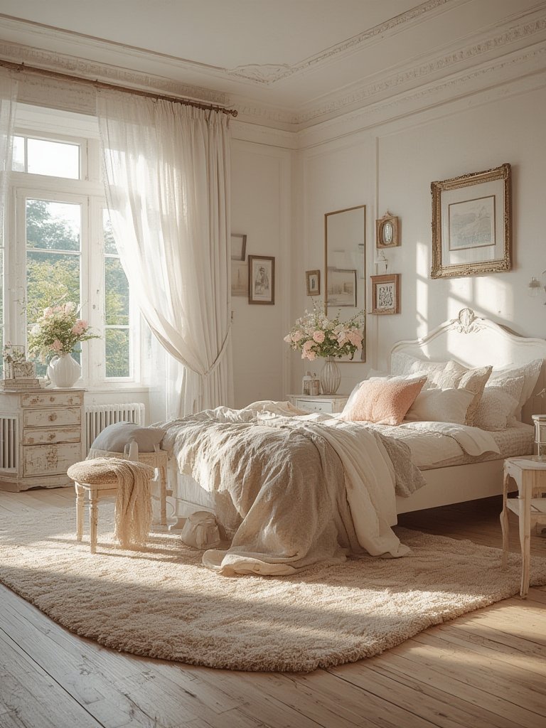 Shabby chic bedroom furniture - Illustration 3