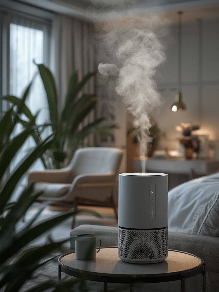 Smart Humidifier: 7 Ultimate Checklist For Amazing Comfort In 2026 2 bedroom humidifier in stylish room