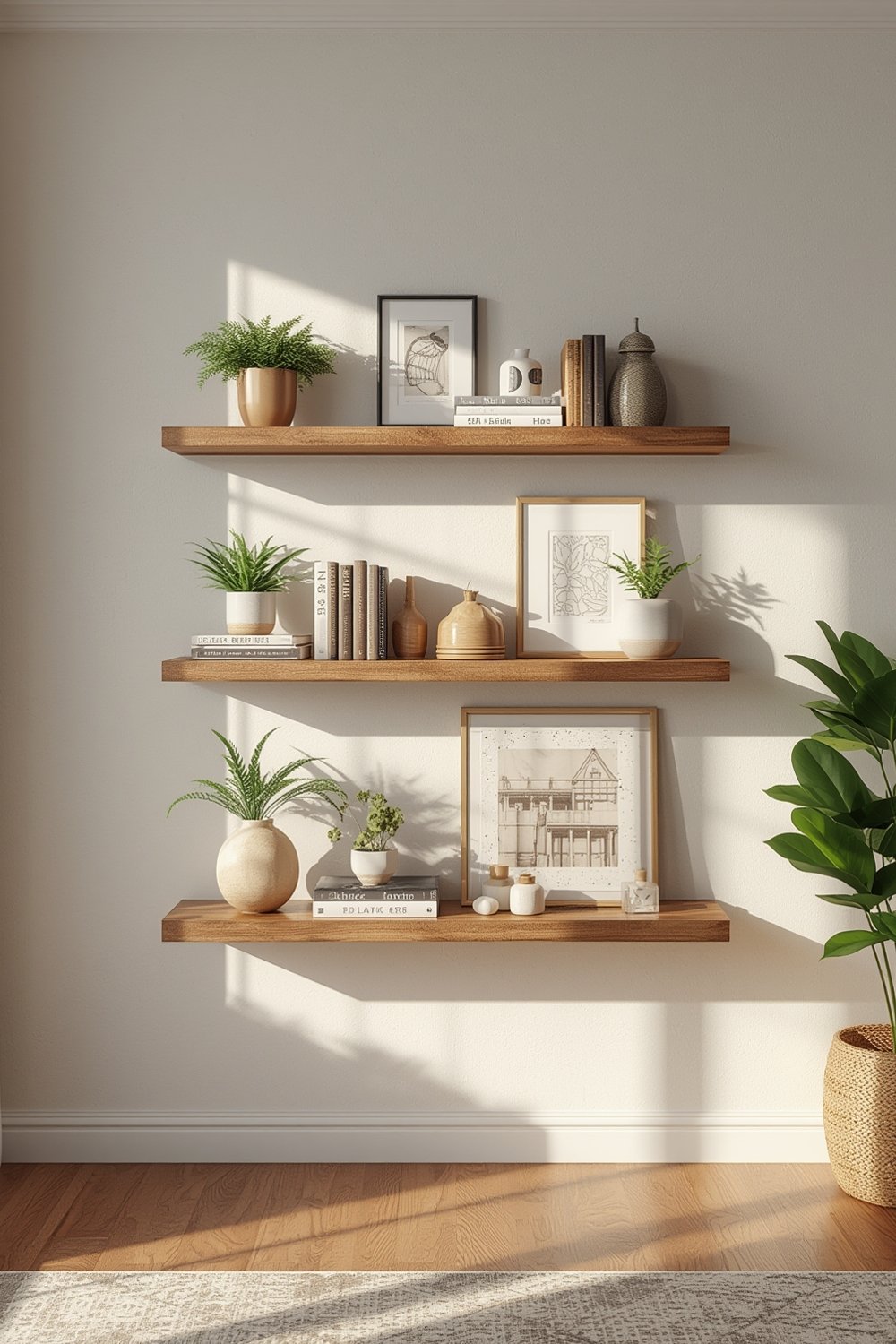 Best Floating Shelves: 3 Ultimate Steps For Amazing Room Decor In 2026 1 BAYKA Floating Shelves for Wall mounted in living room
