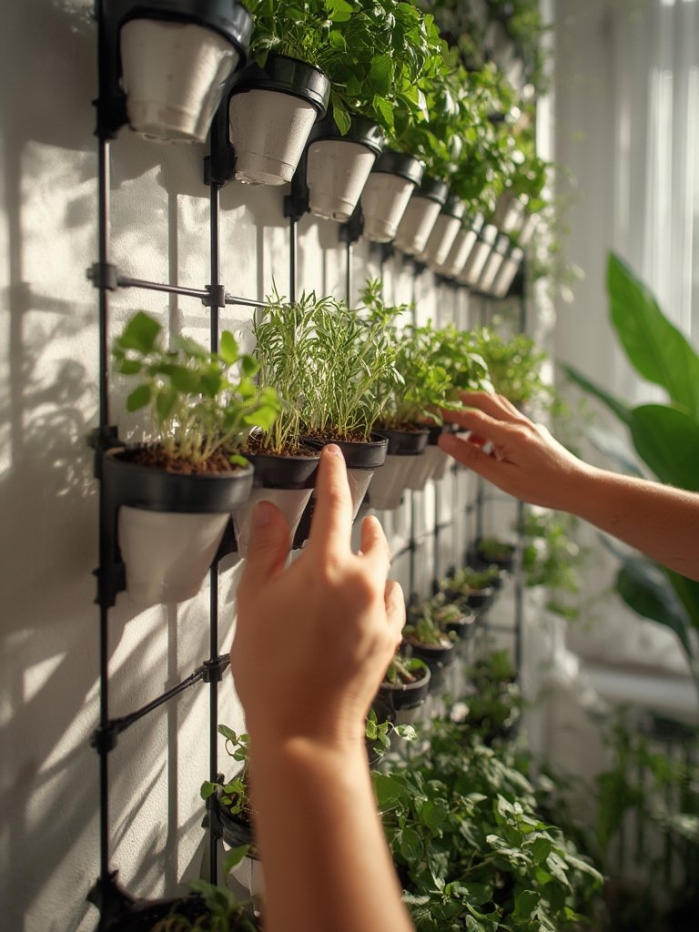 indoor vertical garden - Illustration 2