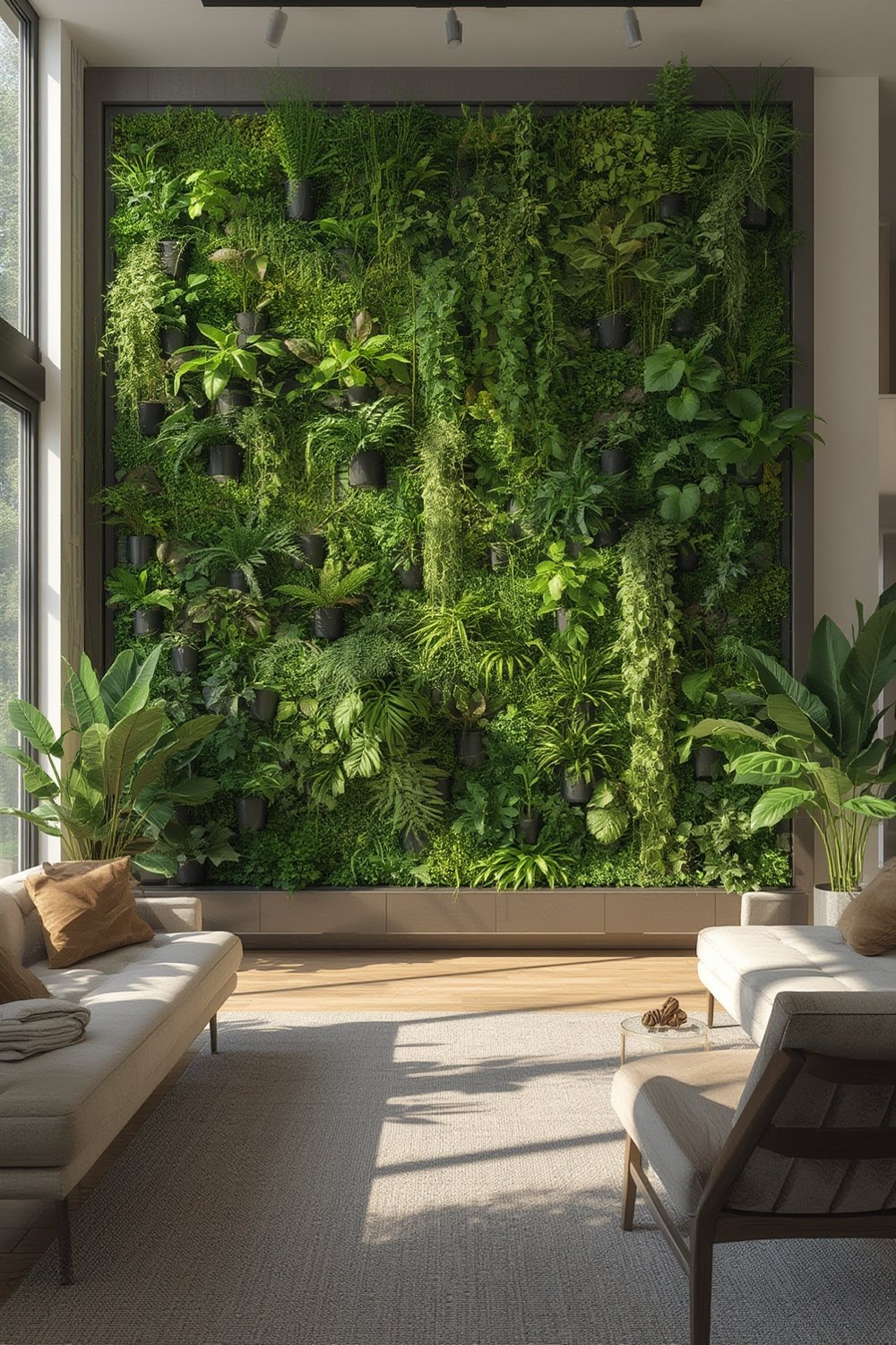 indoor vertical garden - Illustration 1