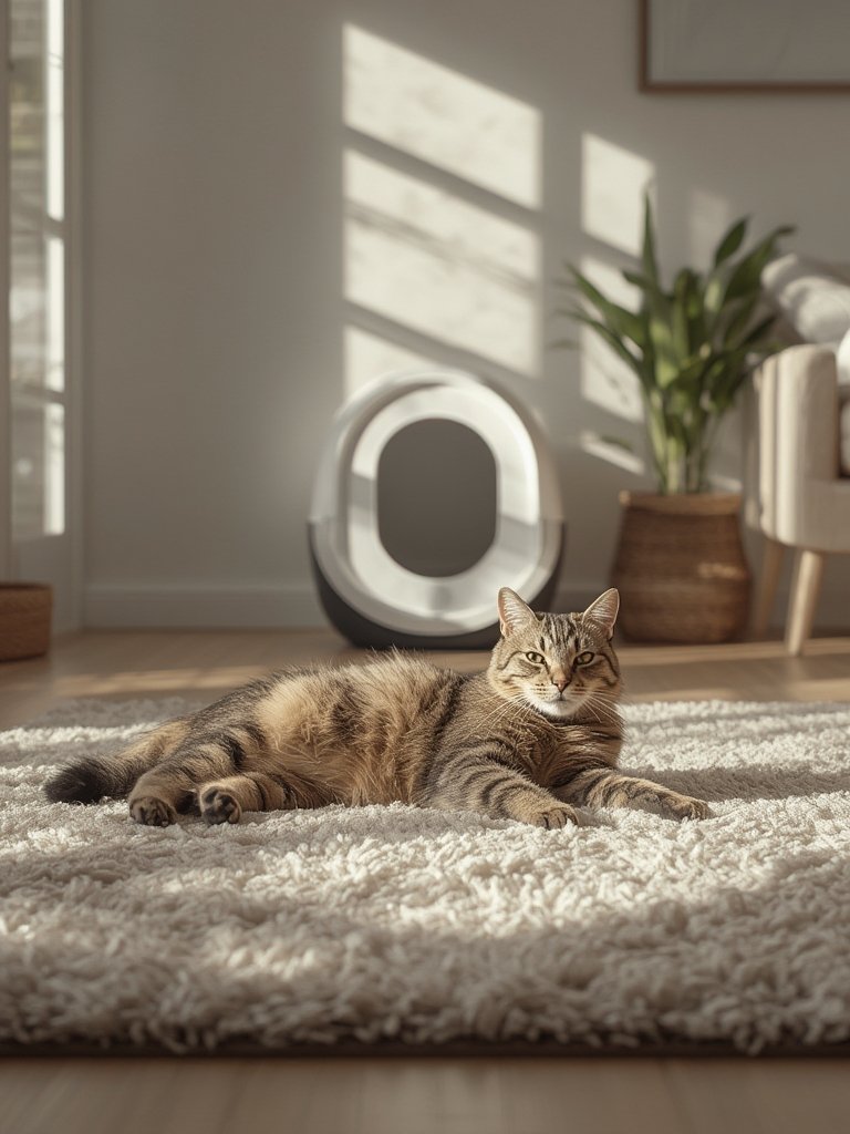 self cleaning litter box - Illustration 3