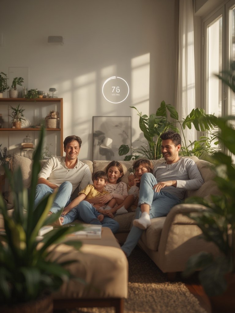 smart air quality monitor - Illustration 3